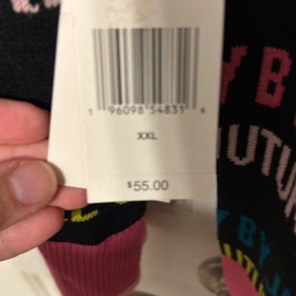 NWT! JUICY by Juicy Couture - Black Logo Sweater - Picture 5 of 8